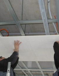 Installatie / Montage Variotherm klimaatplafond of koelplafond