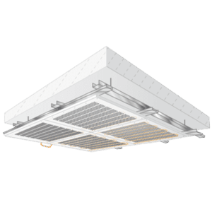 Variotherm akoestisch klimaatplafond / koelplafond