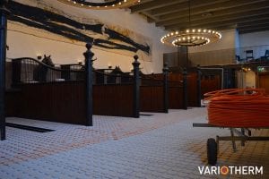 Restaurant Buitenplaats Amerongen - Vloerverwarming bovenop bestaande houten vloer