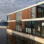 ABC arkenbouw woonboot woonark met vloerverwarming