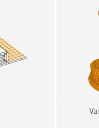 Materialen tackerplaat vloerverwarming