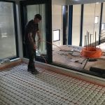 Variokomp droogbouw vloerverwarming met gipsvezel fermacell noppenplaten eenvoudig te installeren