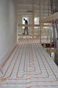 Variotherm Variokomp droogbouw vloerverwarming op verdiepingsvloer (3)